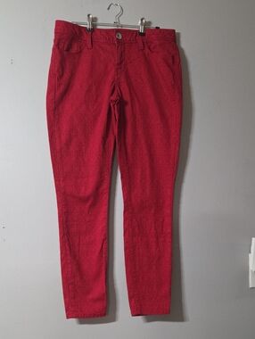 Banana Republic Red Women’s Skinny Jeans